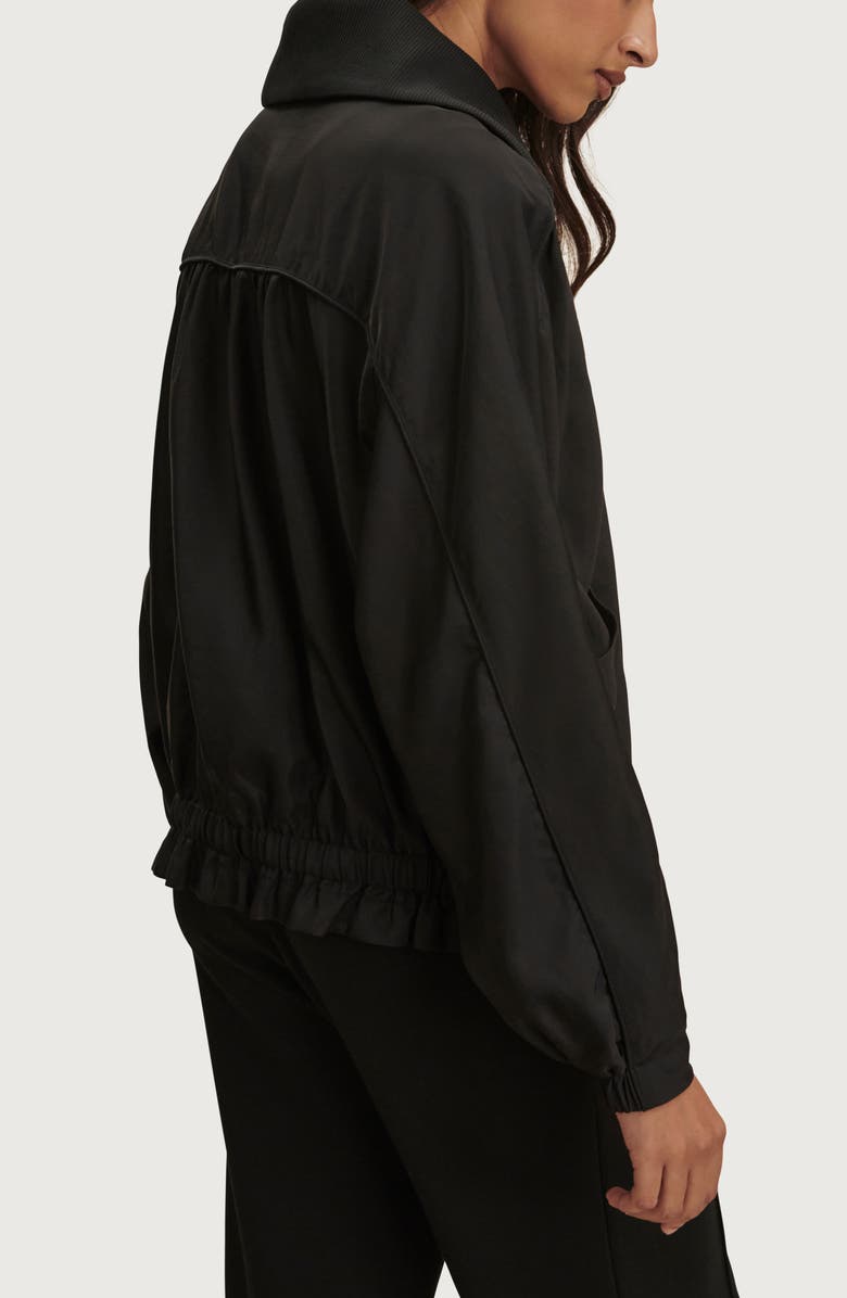 Varley Lotta Blouson Jacket, Alternate, color, Black