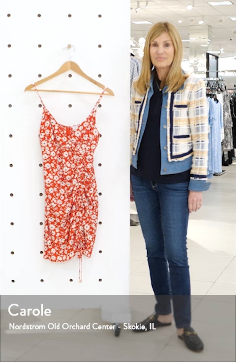 Sleeveless Front Ruched Minidress, sales video thumbnail