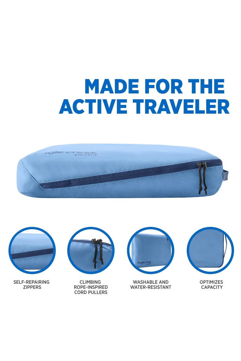 Pack-It Isolate Large Cube, Alternate, color, Blue Dawn