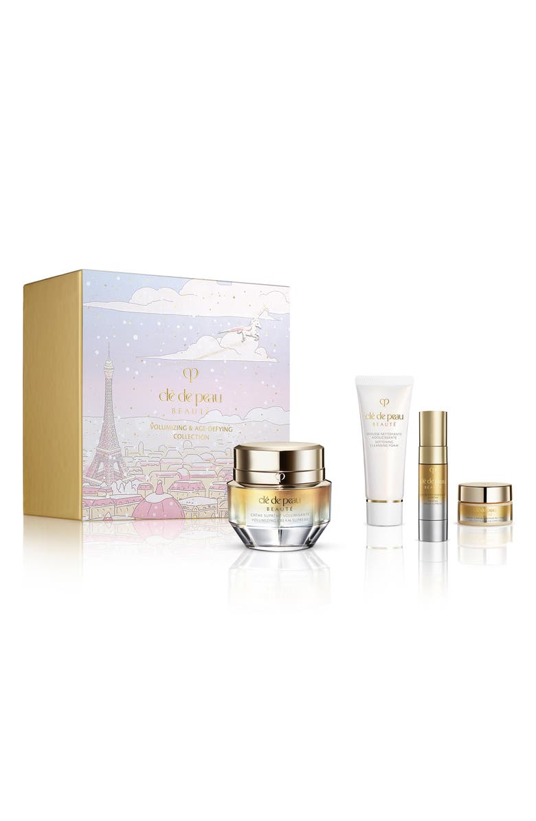 Clé de Peau Beauté Volumizing Cream & Age Defying Collection Set (Limited Edition) $524 Value, Main, color, 