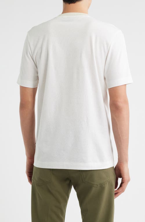 Hugo Boss Boss Thompson Cotton T-shirt In White