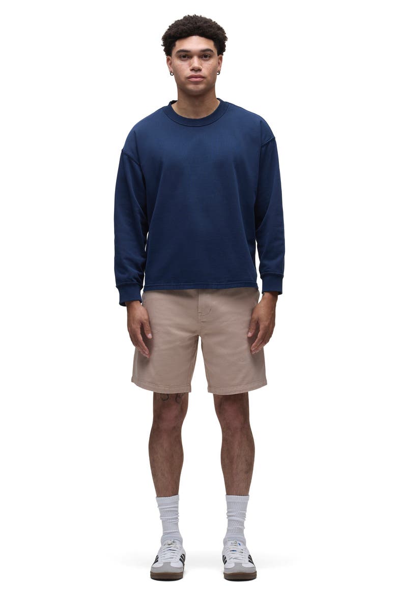 Venice Denim Chino Shorts, Alternate, color, ROSE DUST