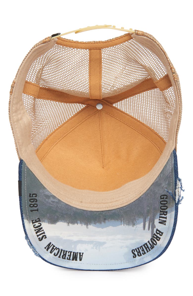Goorin Bros. The Ride or Die Patch Trucker Hat, Alternate, color, 
