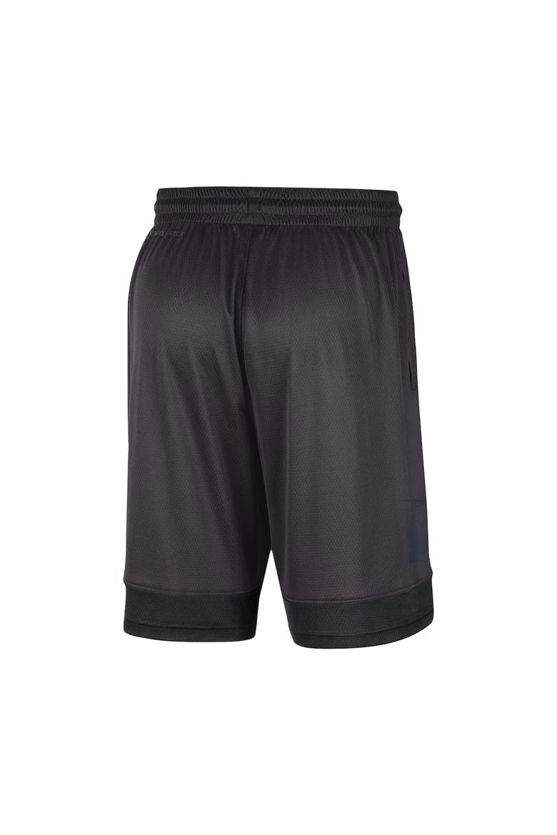 Men's Nike Charcoal Michigan Wolverines Performance Fast Break Shorts, Alternate, color, Charcoal