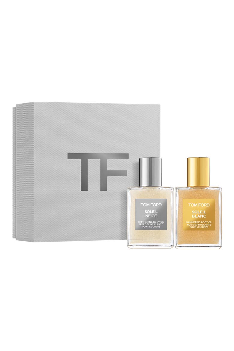 Shimmering Body Oil Duo, Main, color, NO COLOR