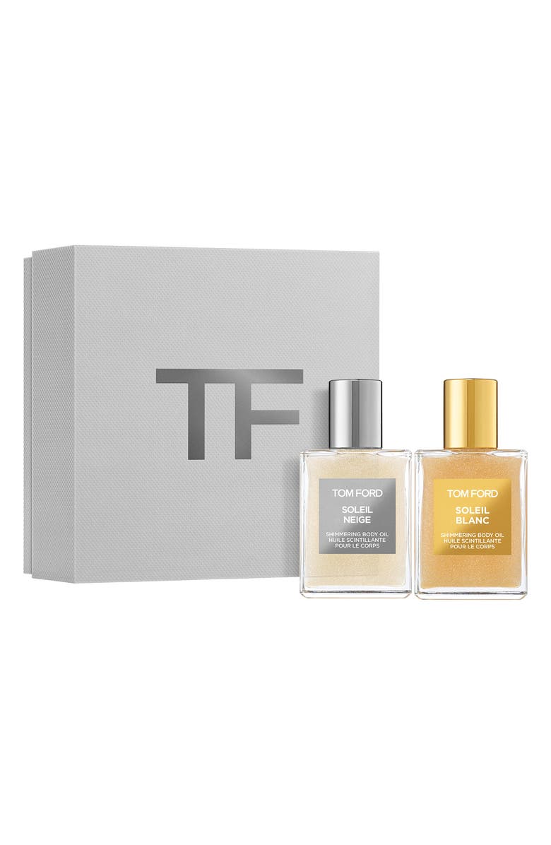 TOM FORD Shimmering Body Oil Duo, Main, color, 