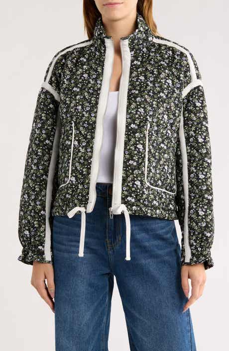 BLANKNYC Cropped Quilted Jacket