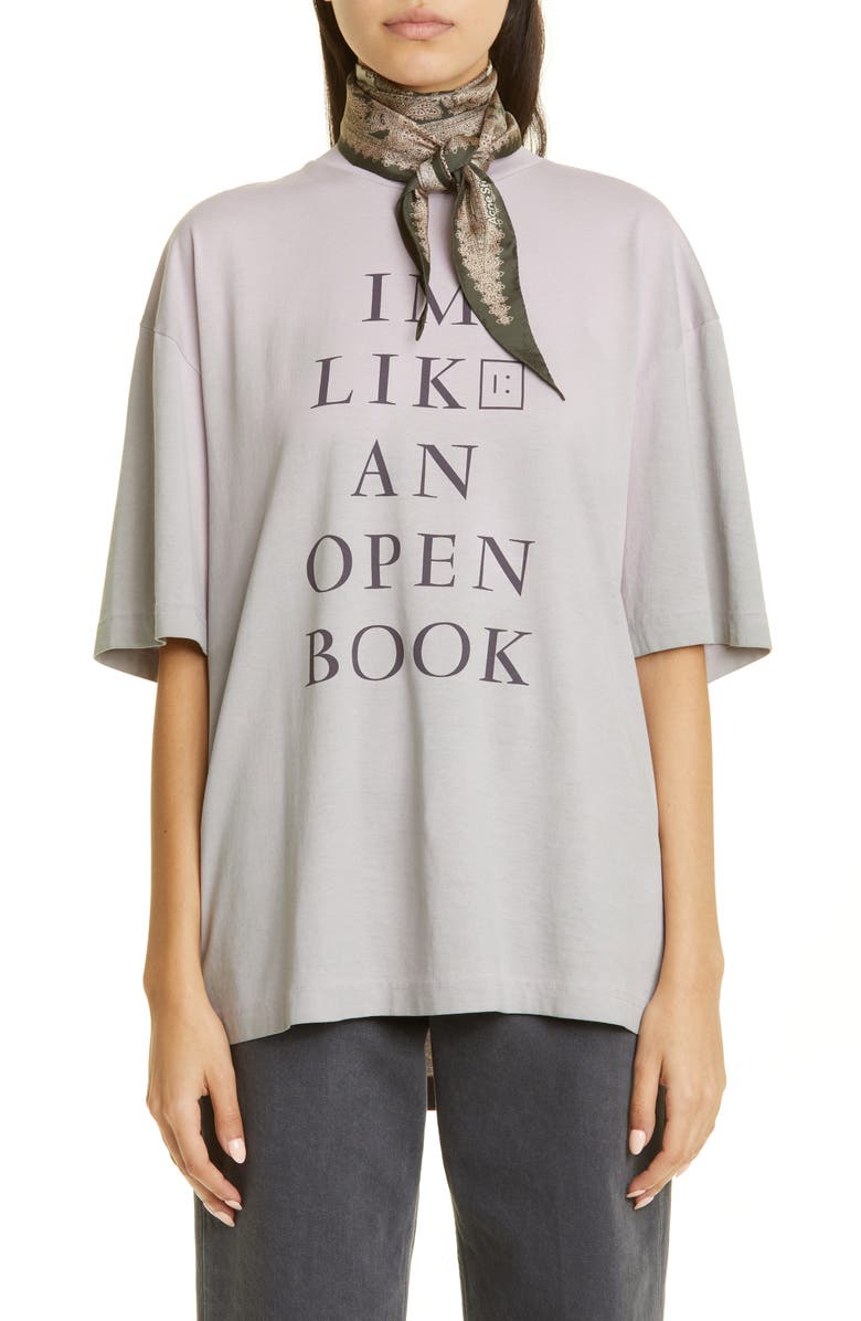 Acne Studios Vassoto Paisley Print Oblong Silk Scarf, Alternate, color, 