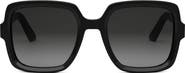DIOR 'DiorMidnight S4I 54mm Square Sunglasses
