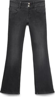 MANGO TEEN Low Rise Flare Jeans