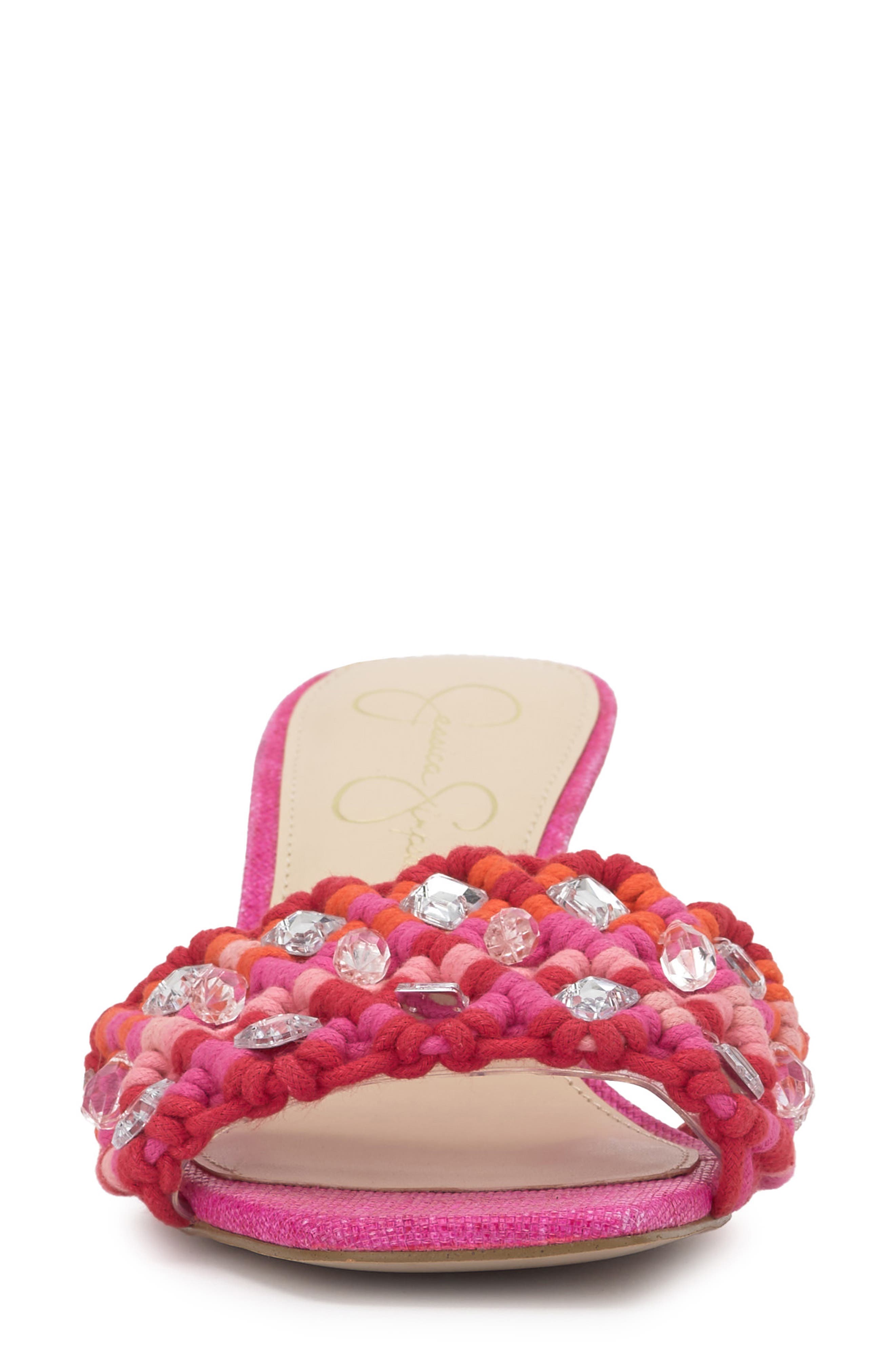 Cameleah 2 Beaded Sandal, Alternate, color, BRPINK 01