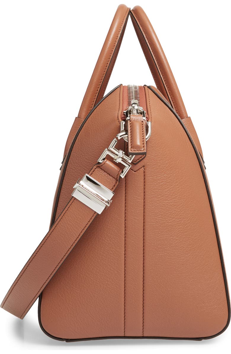 Givenchy Medium Antigona Sugar Leather Satchel, Alternate, color,