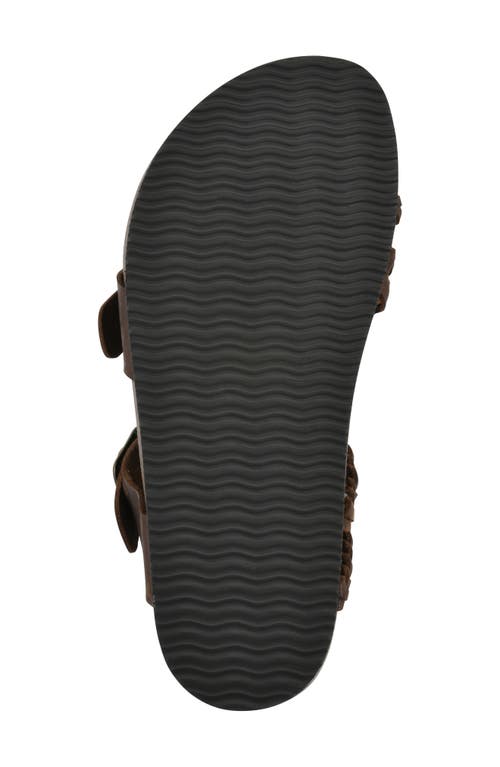 Cliffs By White Mountain Haziest Sandal In Brown Leather
