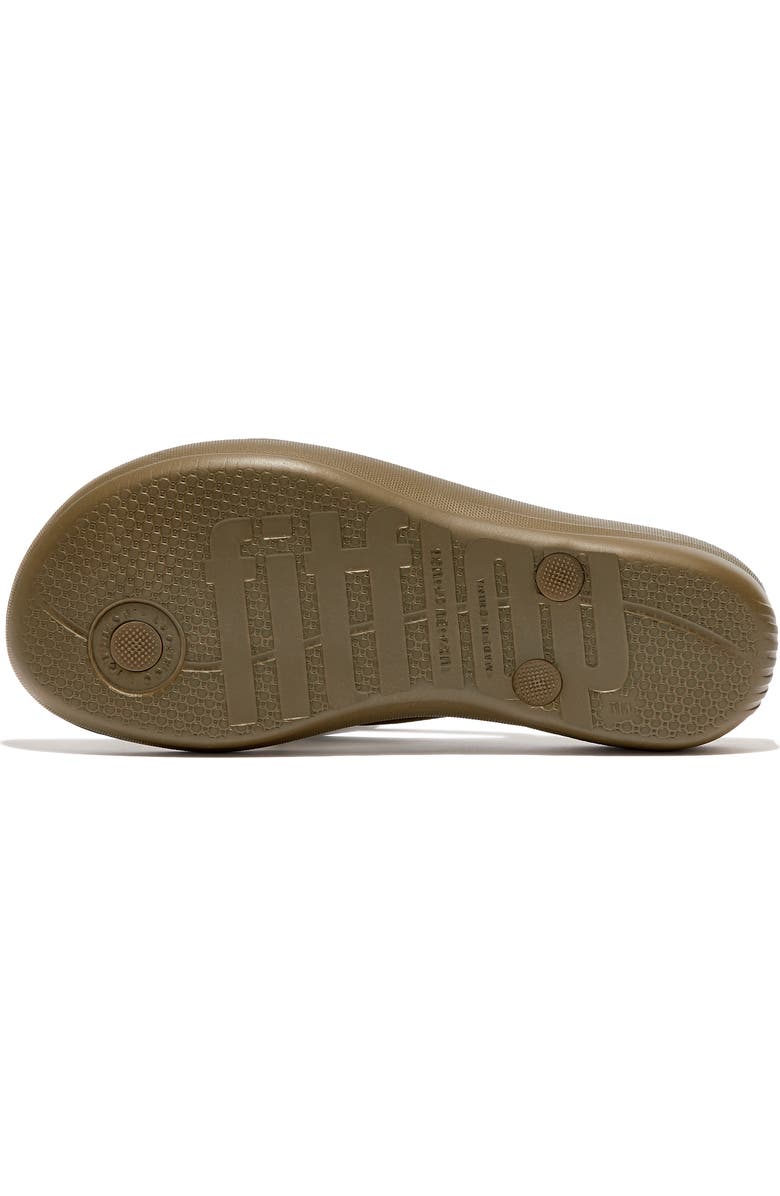 FitFlop iQushion Flip Flop, Alternate, color, Mossy