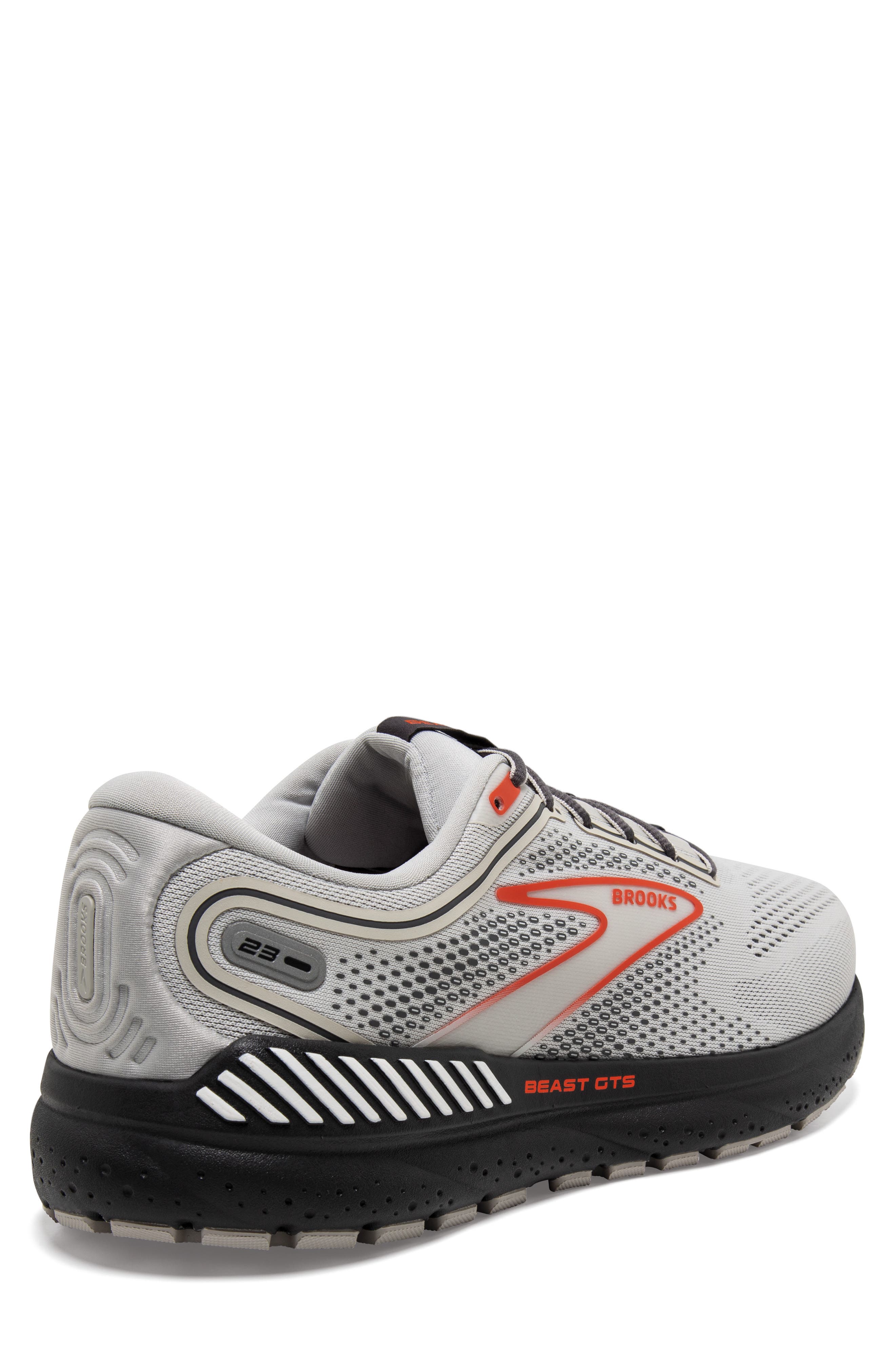 Beast GTS 23 Running Shoe, Alternate, color, GREY/ SCARLET/ EBONY