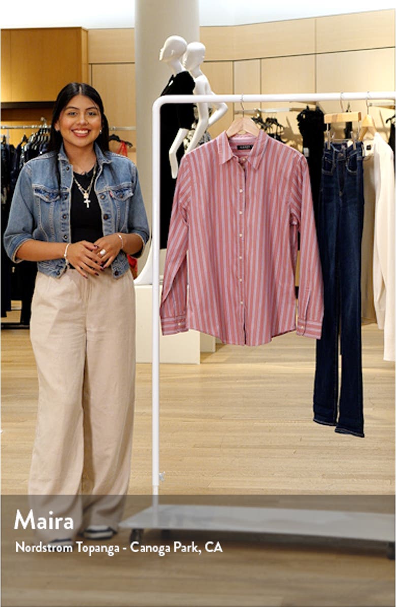 Classic Fit Striped Broadcloth Shirt, sales video thumbnail