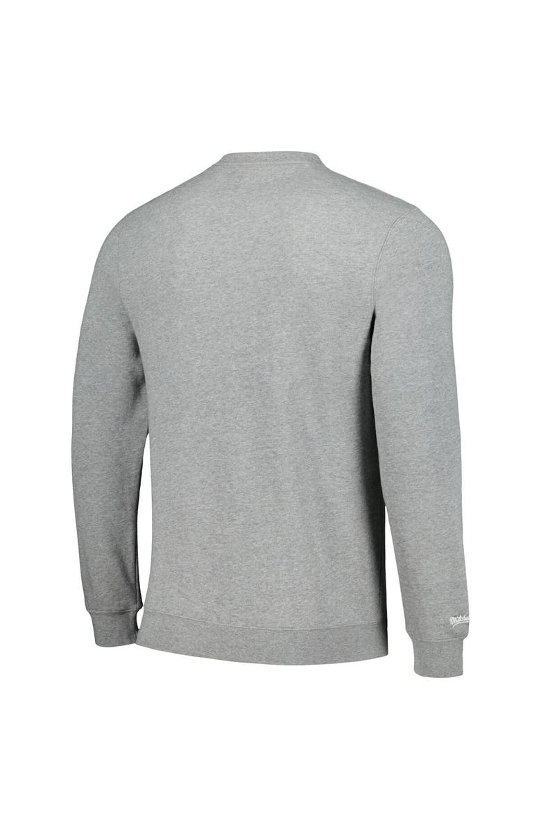 Mitchell & Ness Men's Mitchell & Ness Heather Gray Detroit Lions Rings 2.0 Pullover Sweatshirt, Alternate, color,