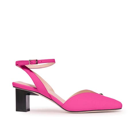 Hope Ankle Strap Heels - Low