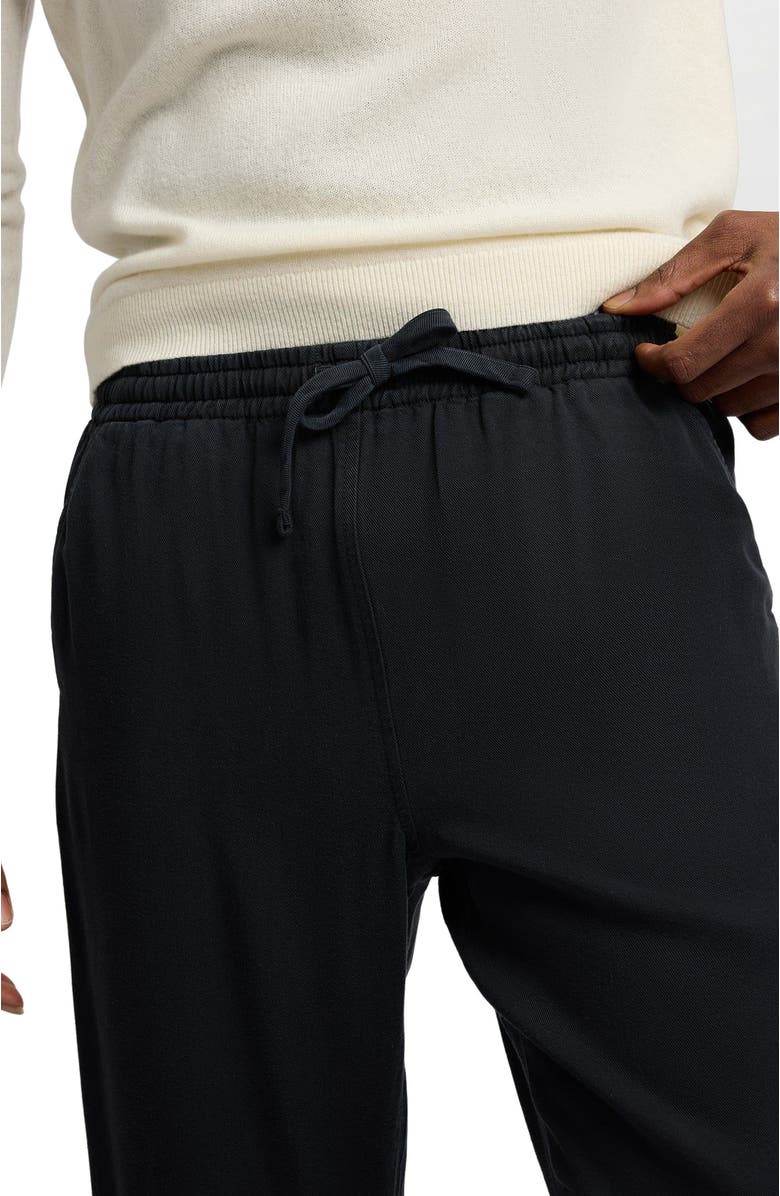 Onia Lyocell Beach Pant, Alternate, color, Black