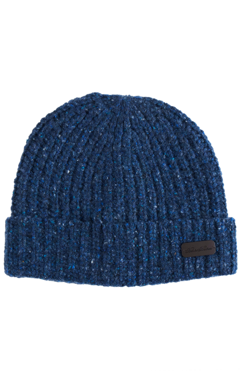 Donegal Wool Shaker Rib Beanie