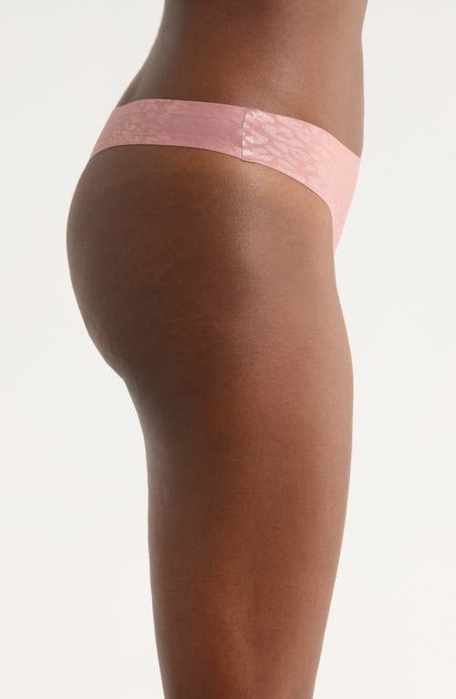 Chantelle Lingerie Soft Stretch Thong In Pink
