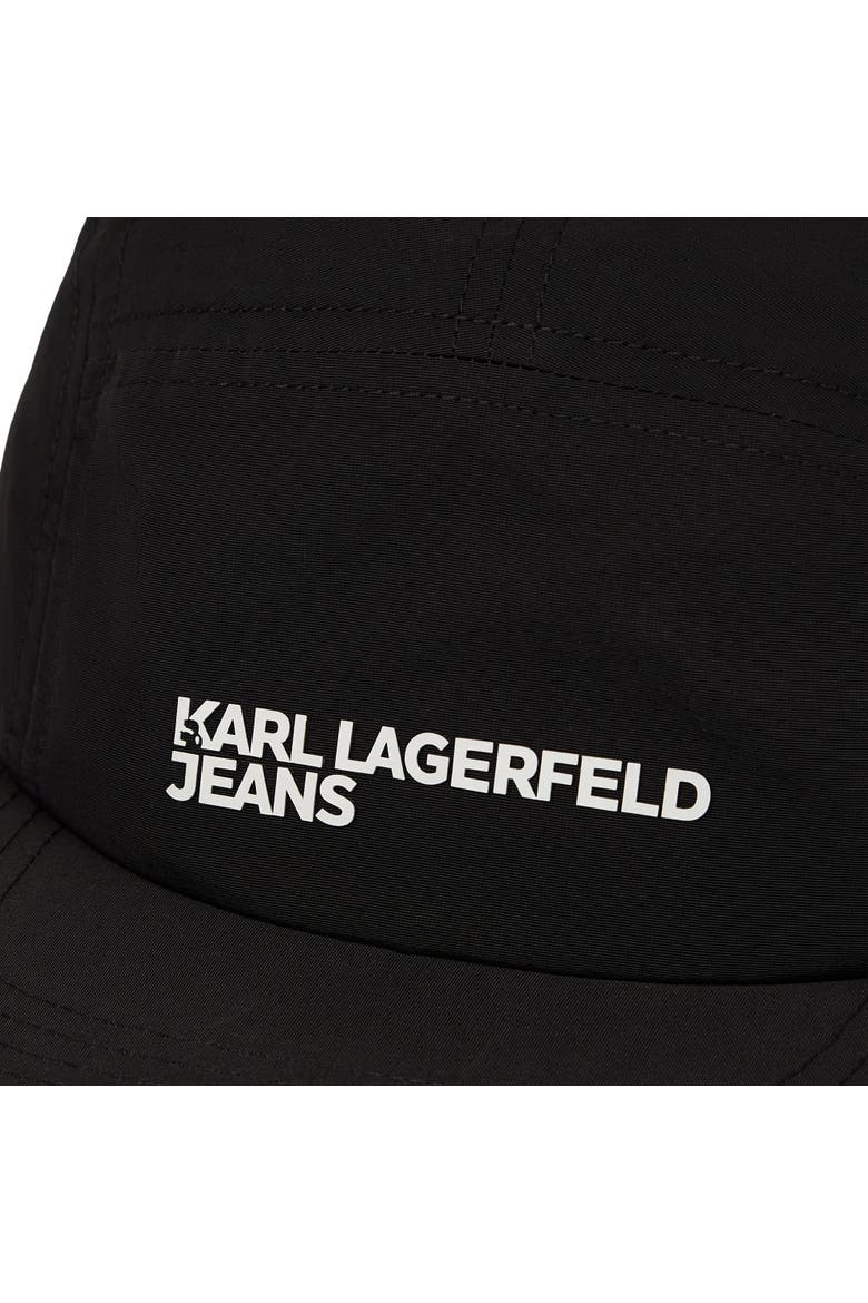 Women's Nylon Cord Cap, Alternate, color, Black