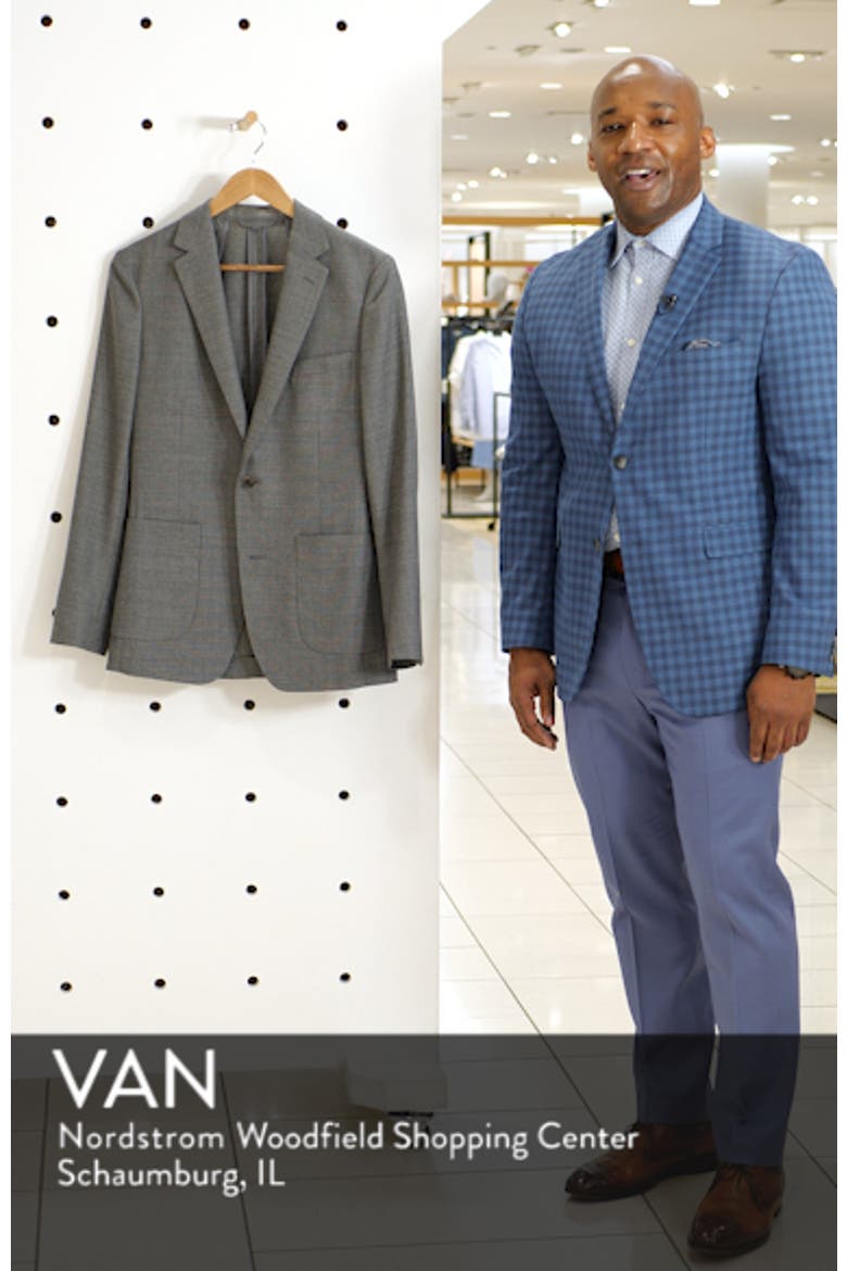 Slim Fit Wool Sport Coat video