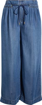 Wit & Wisdom Ultra Skyrise Wide Leg Drawstring Jeans
