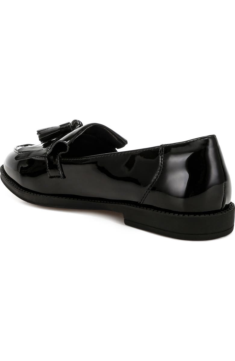 LONDON RAG Blaneth Tassel Kilted Loafer, Alternate, color, Black