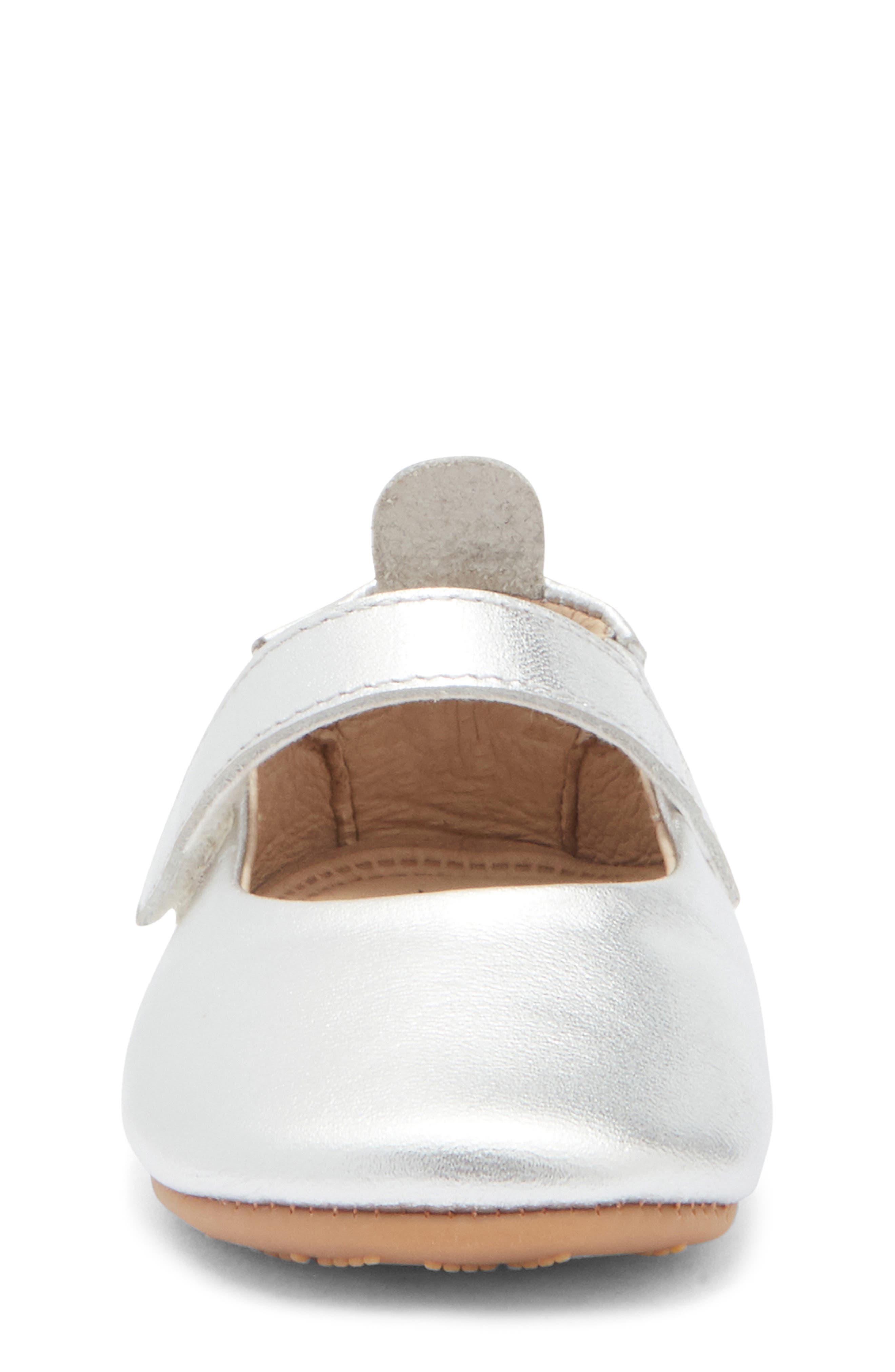 OLD SOLES Kids' Gabrielle Mary Jane Flat, Alternate, color, Silver