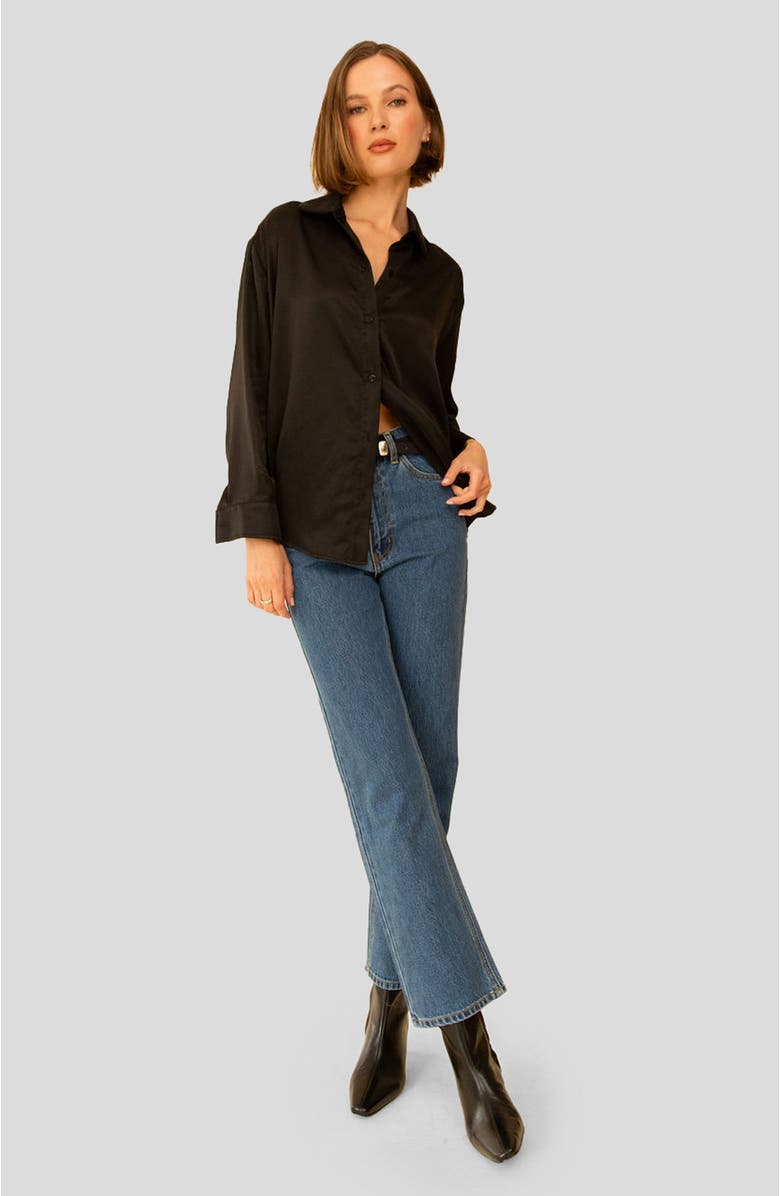 Whimsy + Row Denise Top, Main, color, Black