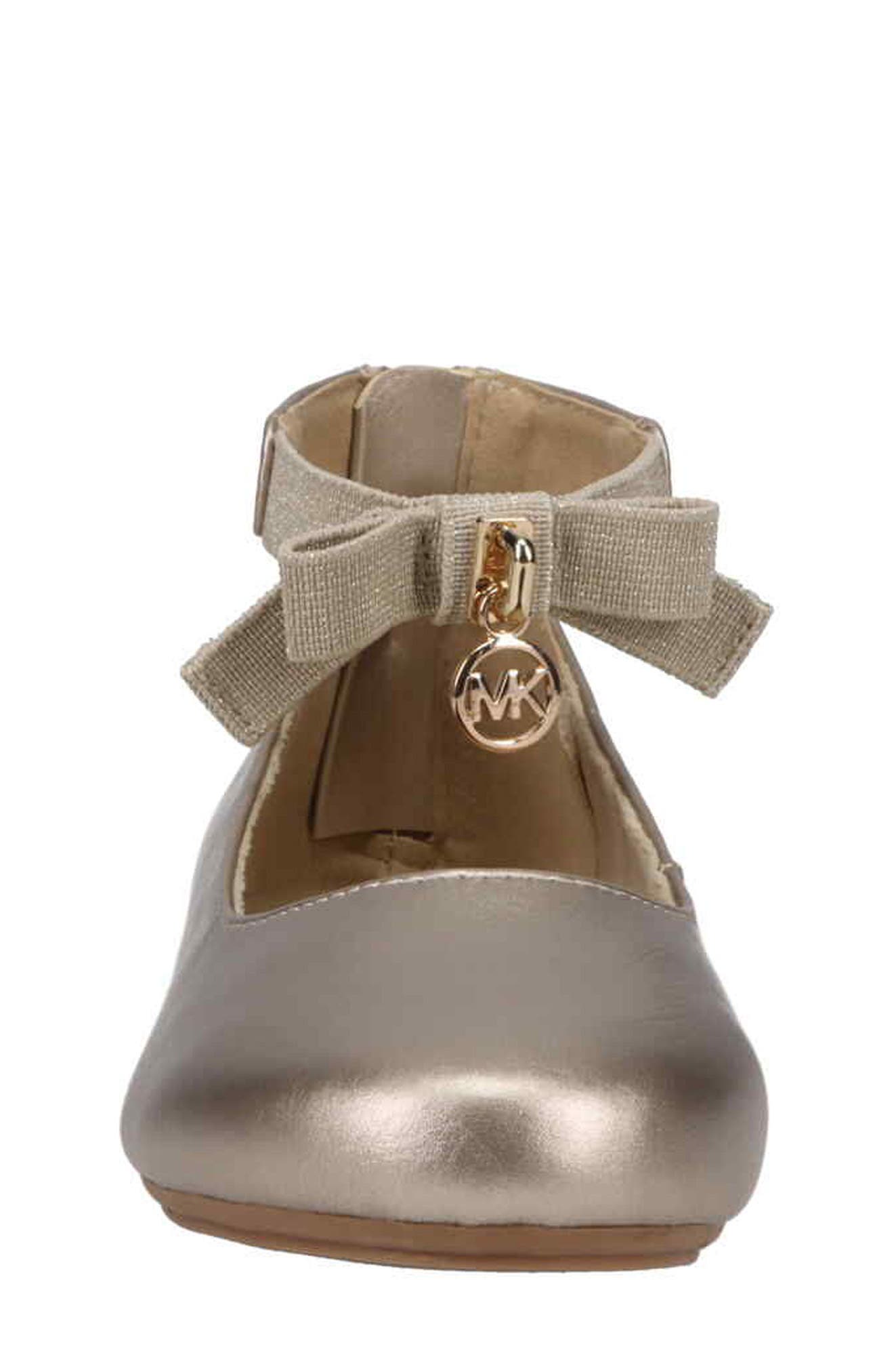 MICHAEL Michael Kors Kids' Kenyah Kay Ankle Strap Flat, Alternate, color, 