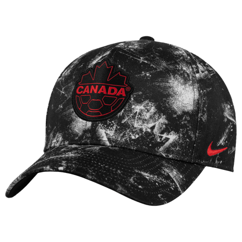 Men's Nike Black Canada Soccer Rise Adjustable Hat