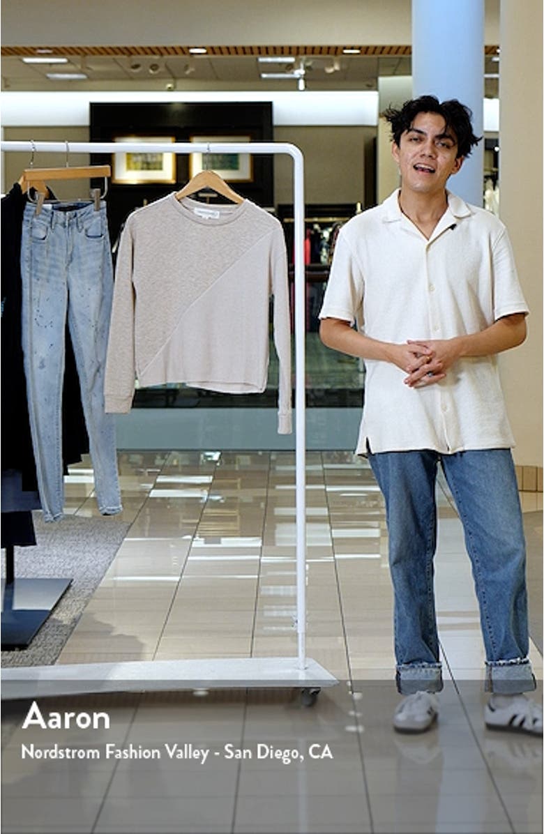 Kids' Mixed Texture Sweatshirt, sales video thumbnail