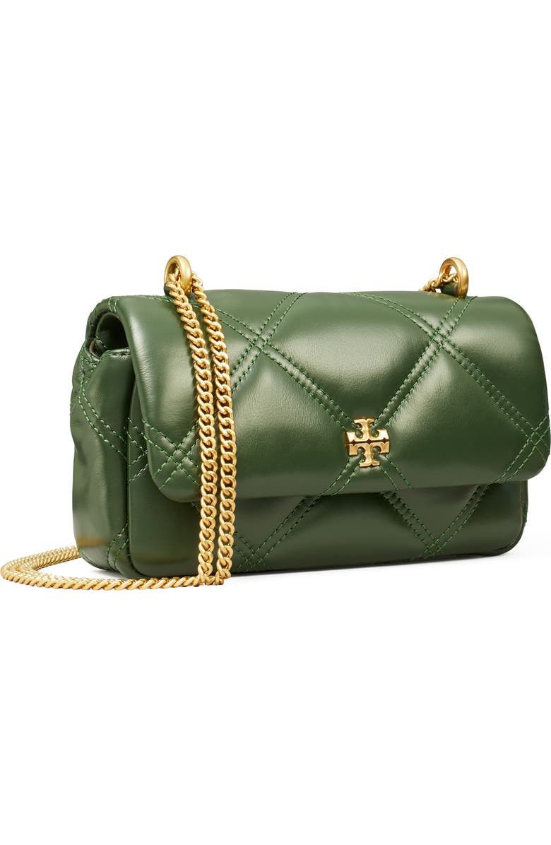 Tory Burch Mini Kira Diamond Quilted Leather Crossbody Bag, Alternate, color,