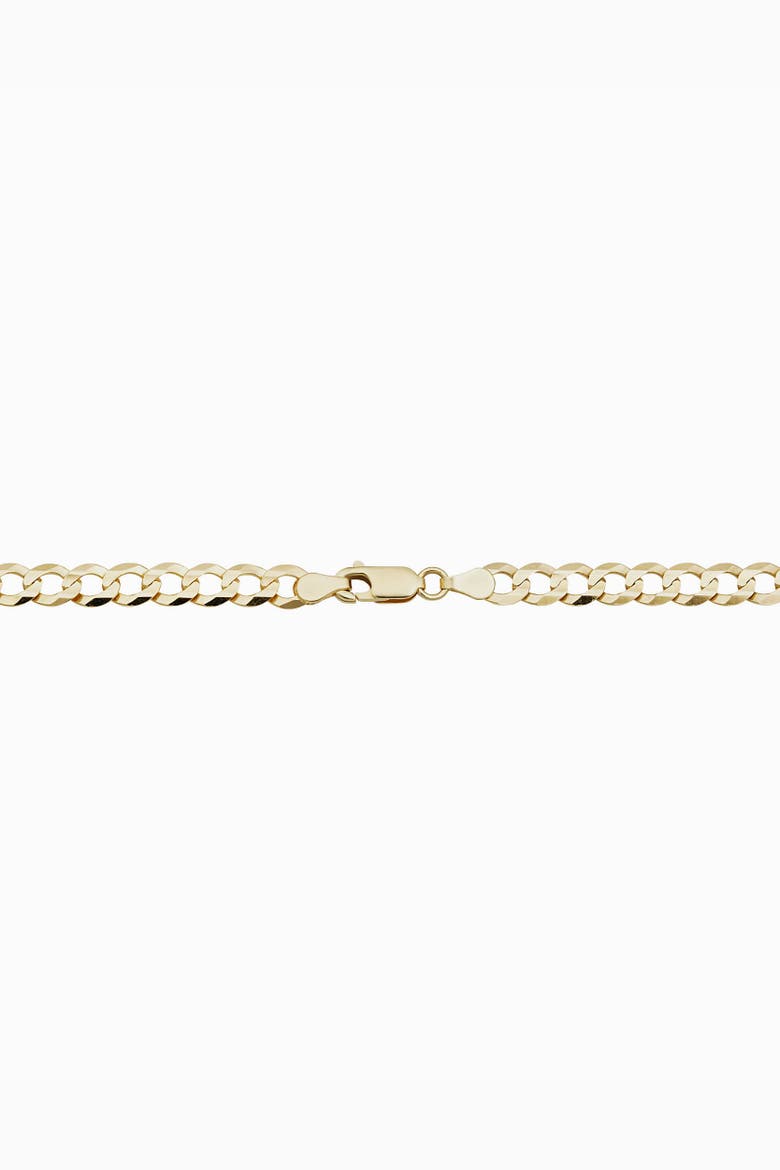 Men's Carmine Curb Bold Bracelet in 14K Gold, Alternate, color, Yellow Gold