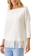 Karen Kane Fringe Top
