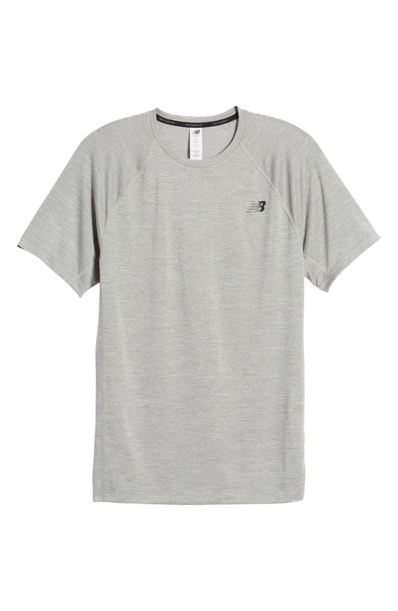 New Balance Tenacity Crewneck T-Shirt, Alternate, color, 