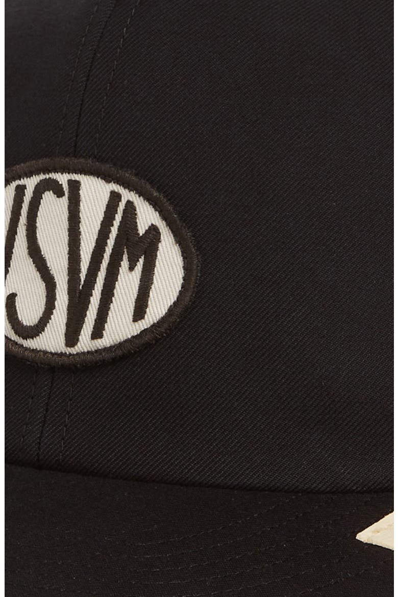 Goodyear II Logo Trucker Hat, Alternate, color, BLACK