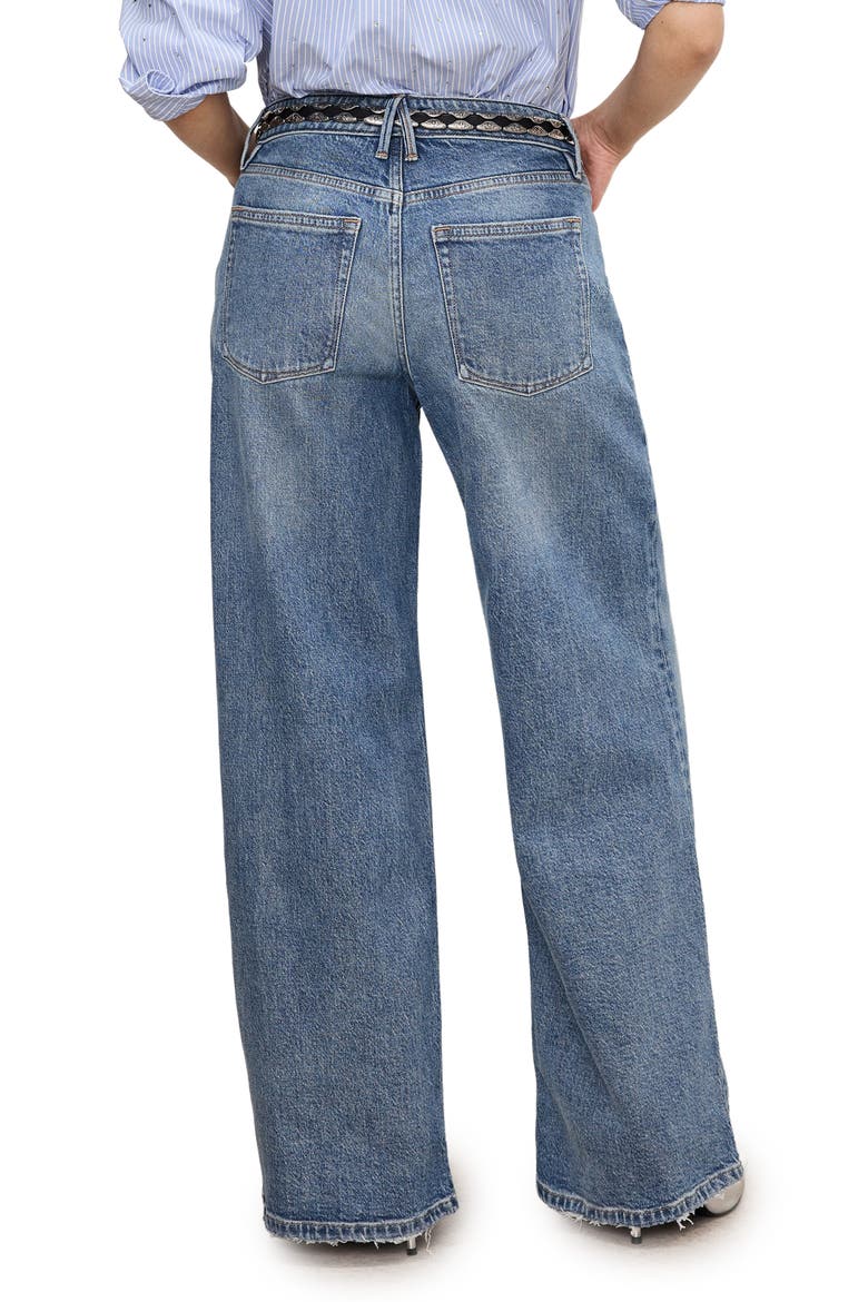 Good Ease Relaxed Wide Leg Jeans, Alternate, color, INDIGO575
