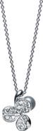 Mikimoto Fortune Leaves Pearl & Diamond Pendant Necklace