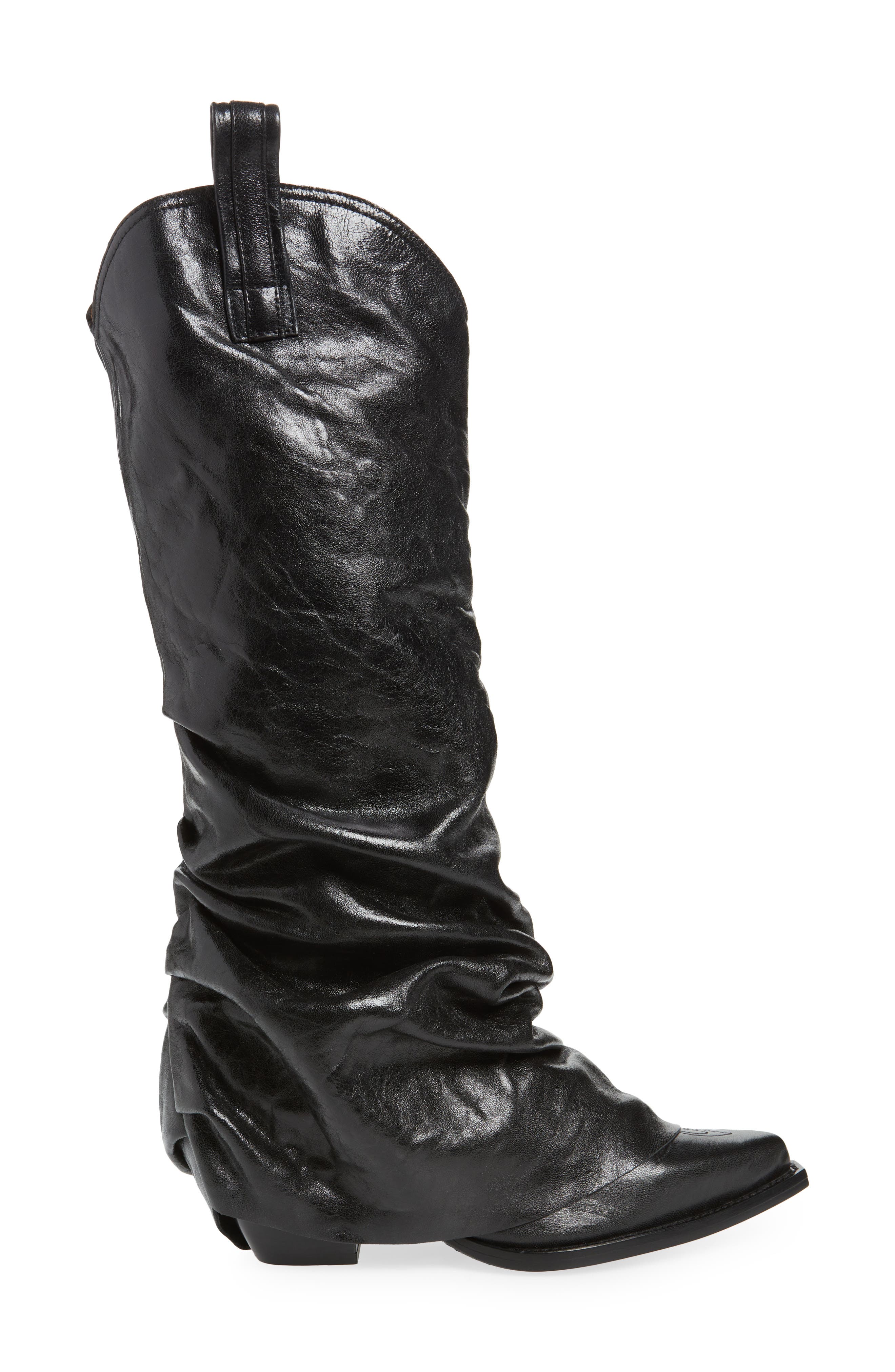 R13 Sleeve Cowboy Boot, Alternate, color, 