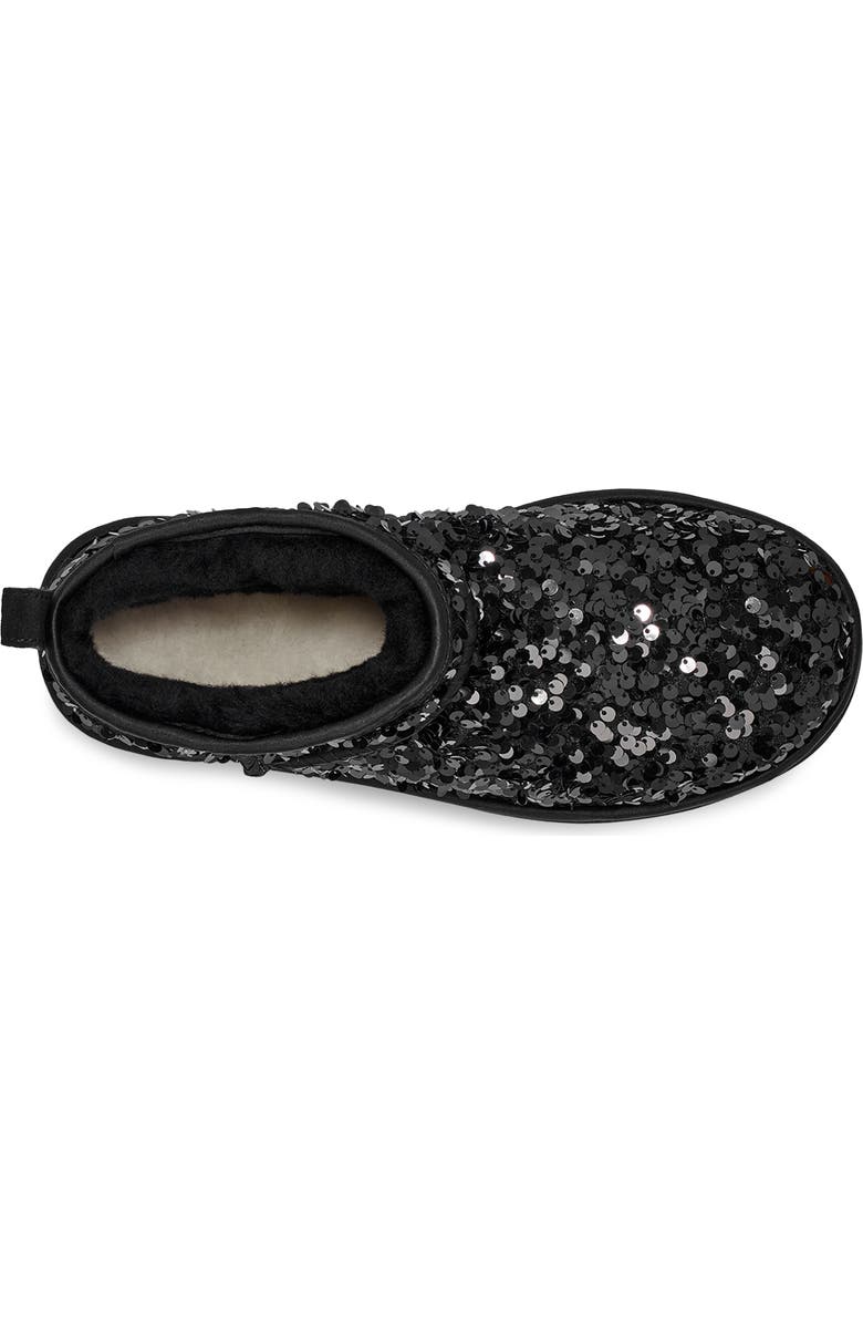UGG<sup>®</sup> Ultra Mini Chunky Sequin Boot, Alternate, color,