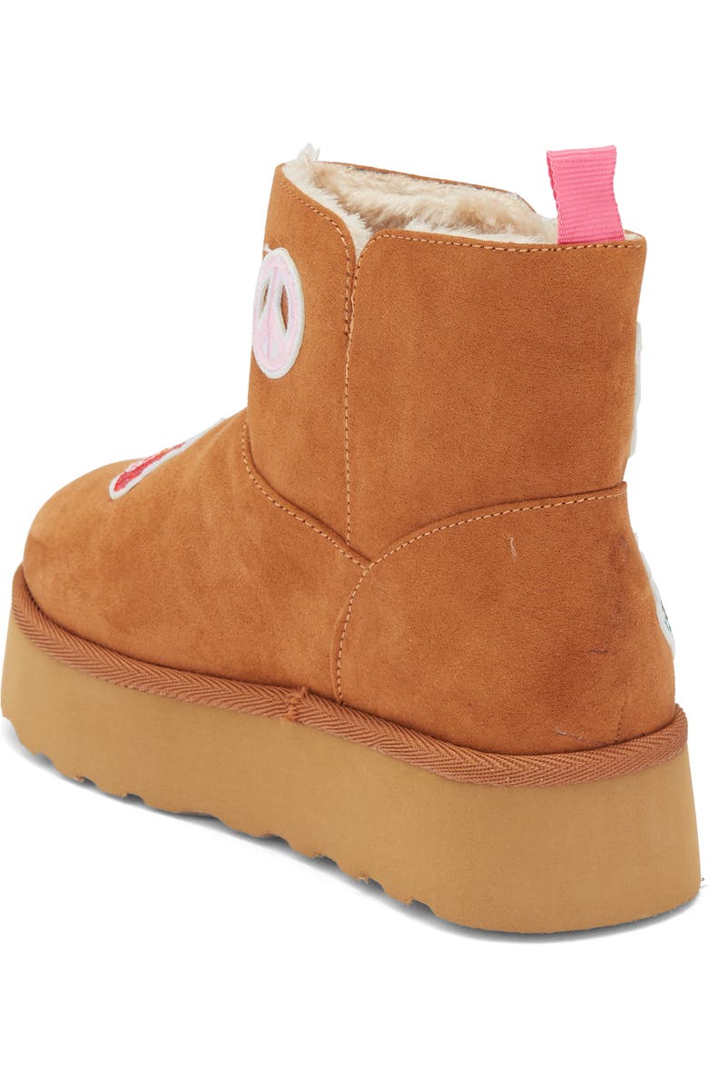 Harper Canyon Kids' Ezra Cherry Patches Bootie, Alternate, color, Tan Chestnut