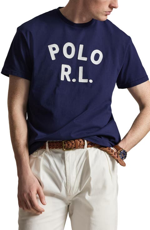 Classic Fit Logo Appliqué Cotton T-Shirt