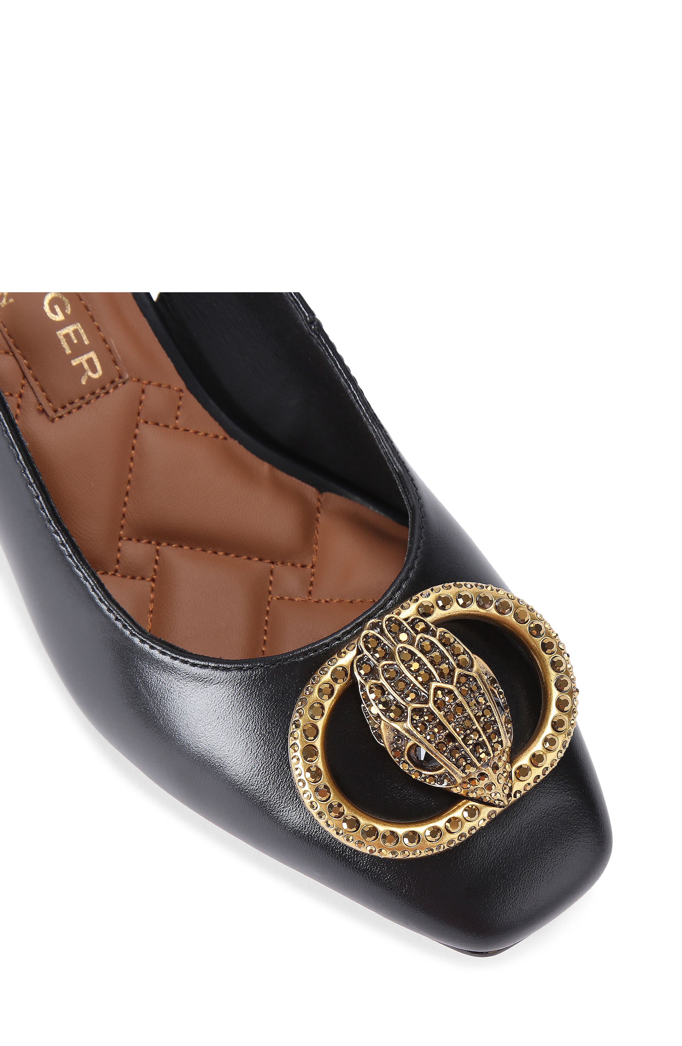 Kurt Geiger London Chelsea Slingback Pump, Alternate, color, Black