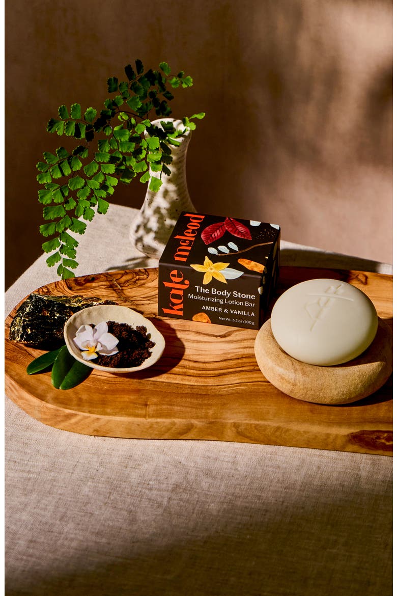 Amber & Vanilla Body Stone - Moisturizing Lotion Bar (Limited Edition), Alternate, color, NO COLOR