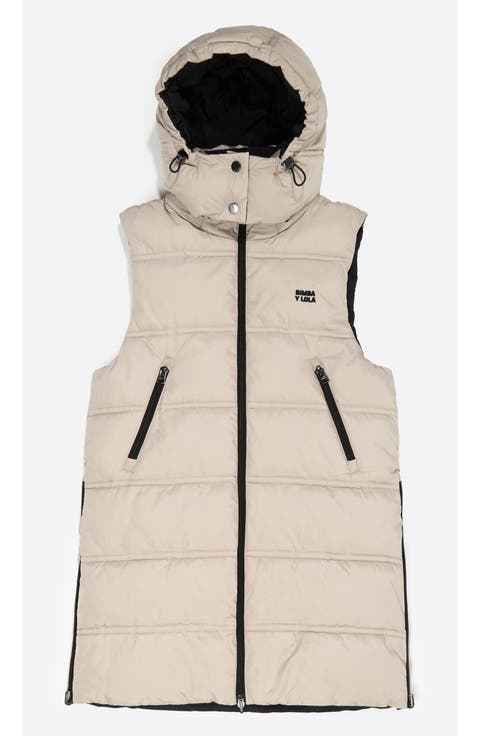 Hooded Reversible Vest