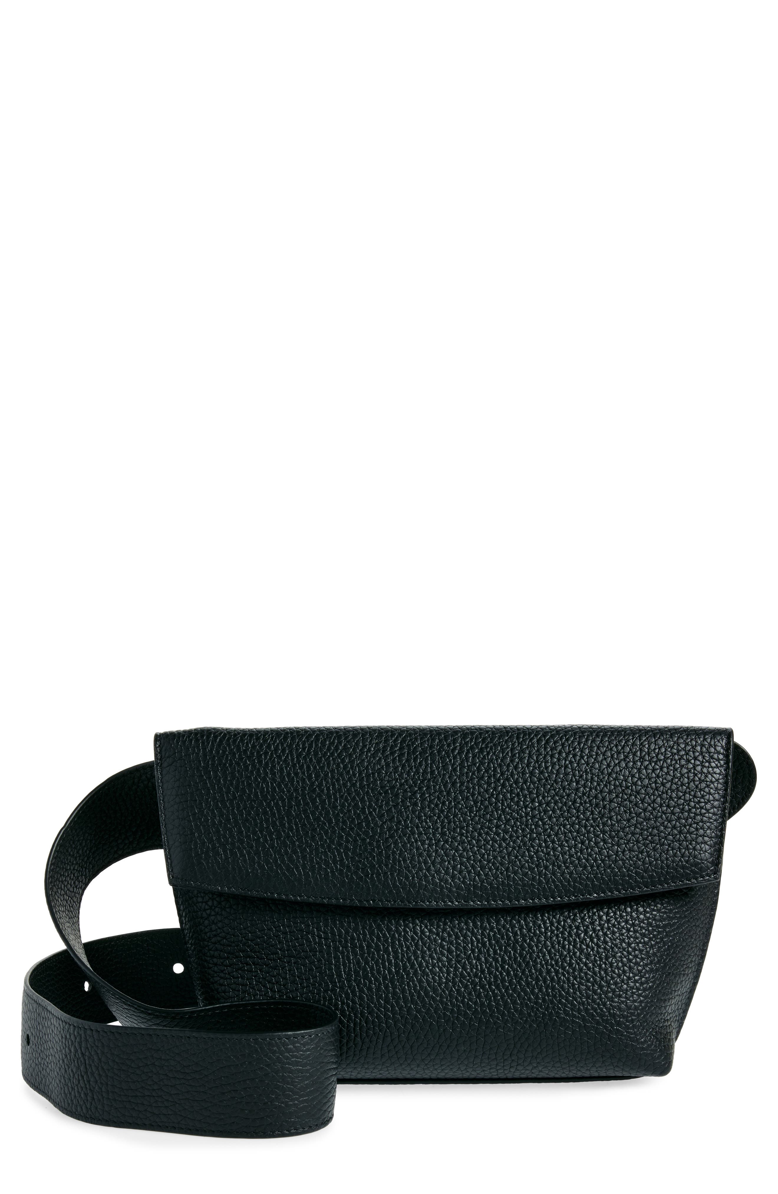 Yvonne Koné Large Yari Leather Belt Bag, Main, color, 