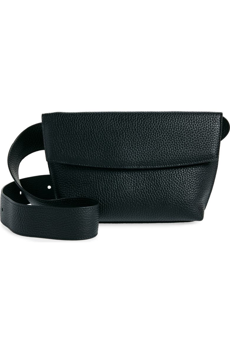 Yvonne Koné Large Yari Leather Belt Bag, Main, color,